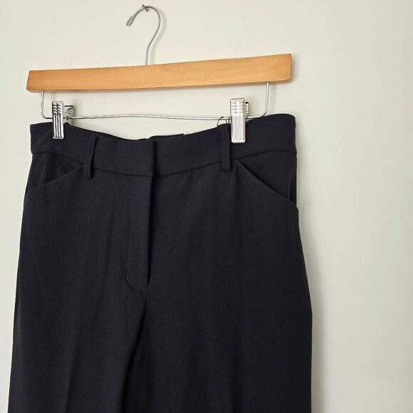 Express Editor Dress Pants Women's 4R Black Slim Mid Rise Formal Office Work Car - Picture 2 of 6